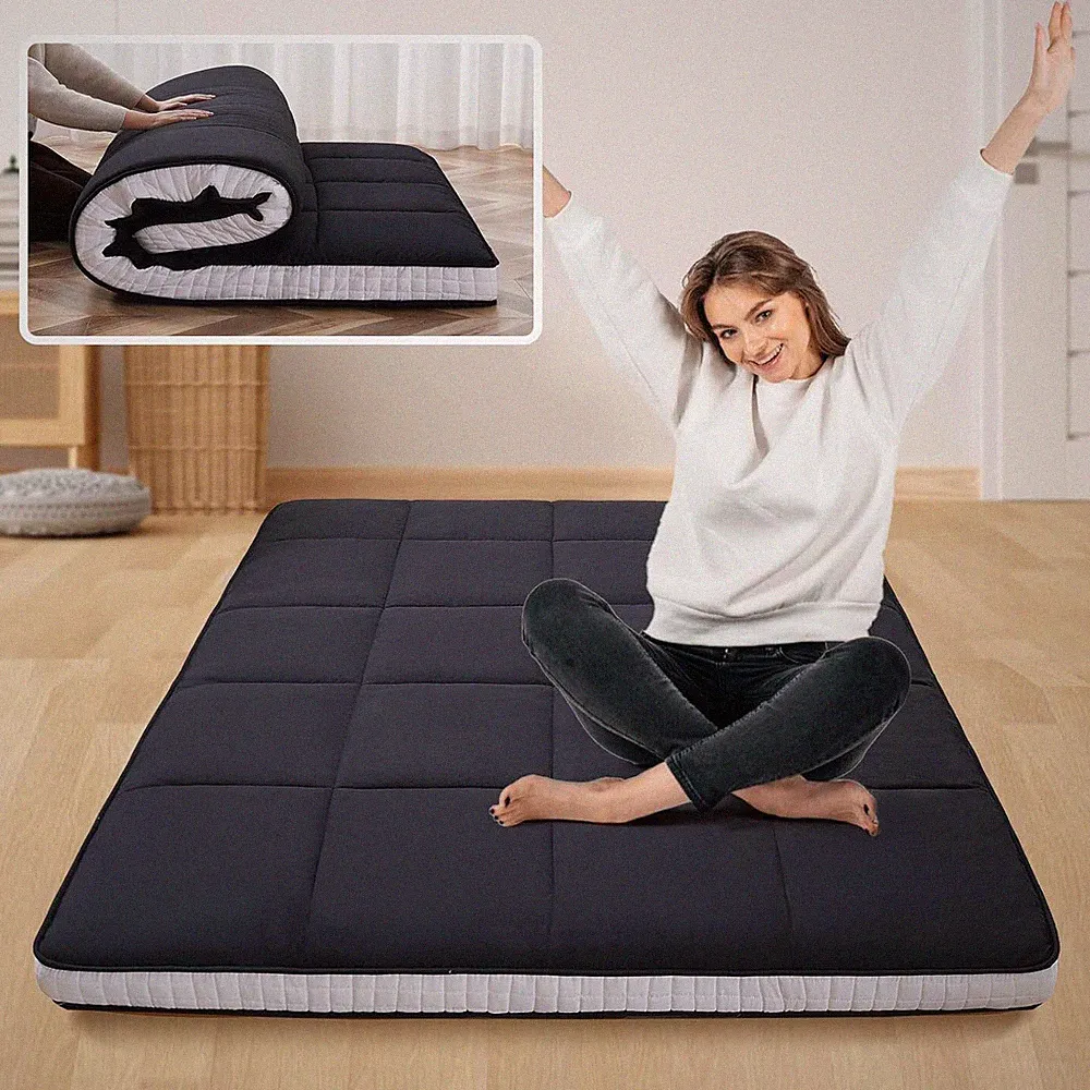 10cm Futon Matratze Rollmatratze Schlafmatte Bodenmatratze Futonbett Bett Dicke