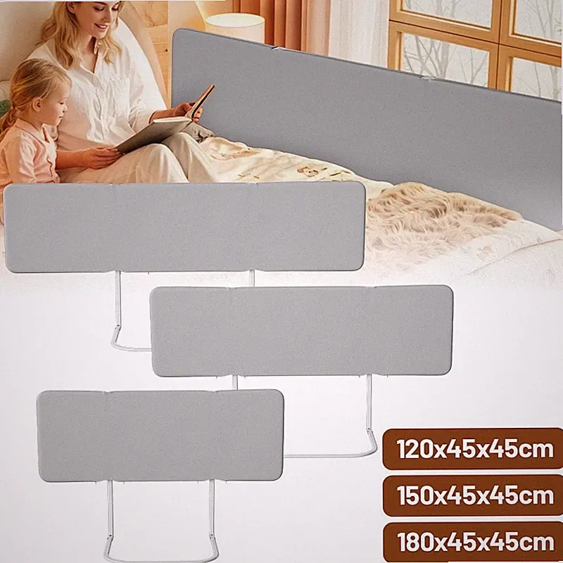 1x/2x Bettgitter Bettschutzgitter Rausfallschutz 120/150/180cm Universeller