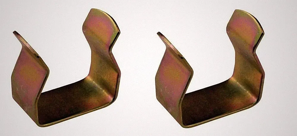 2 STARKE U-Metall-BETTCLIPS ZUM VERBINDEN DIWANBETTGESTELL OTTOMANE BETTGESTELL SOFA