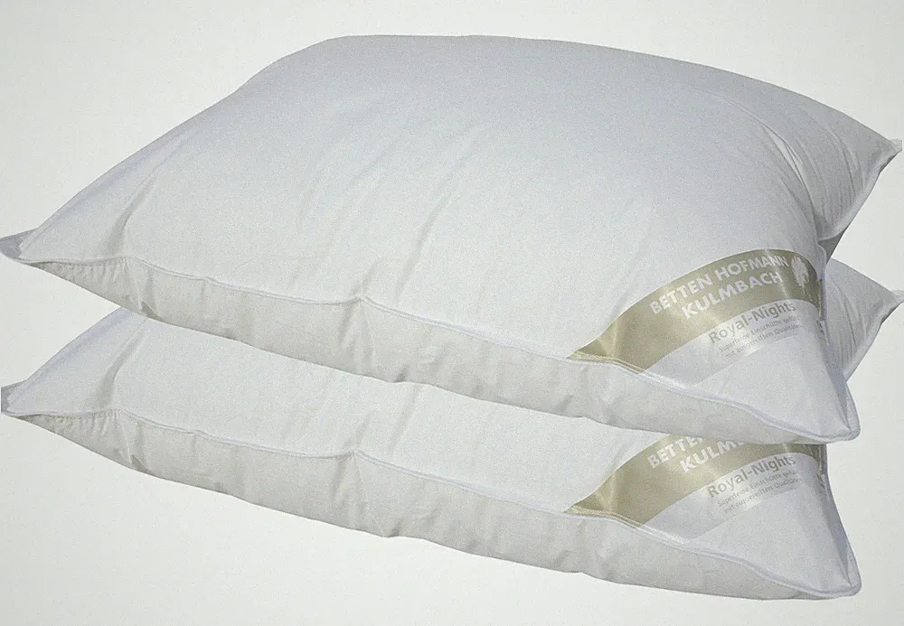 2 Stück Betten Hofmann Basic Allergiker Kopfkissen Polster 60x80 cm prall 700 g