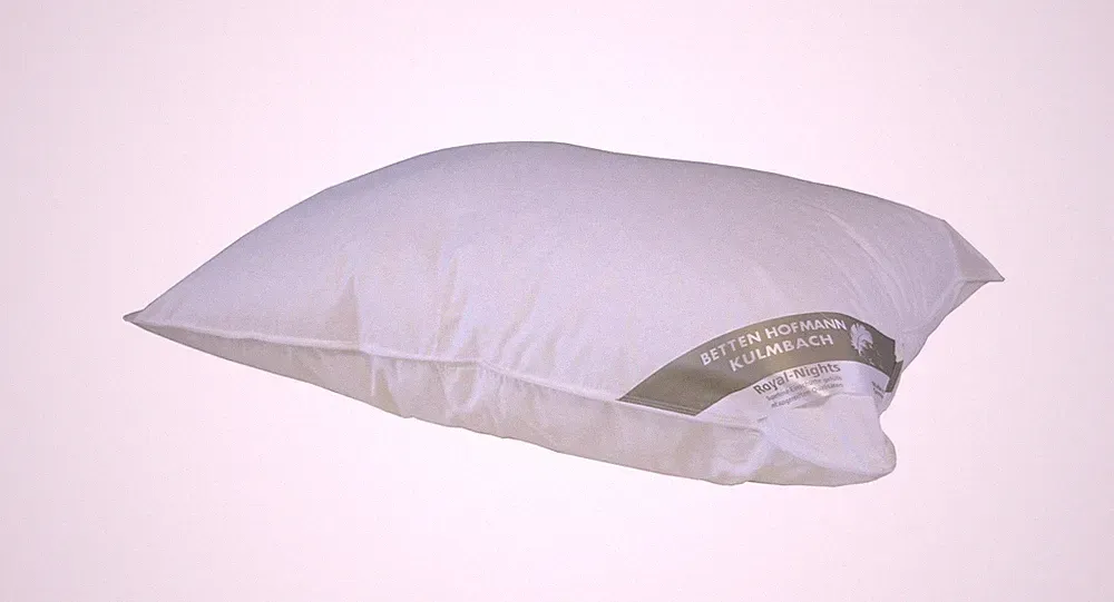2 Stück Parade Kissen Polster Kopfkissen extra hoch dick prall 50x75 cm 1150 g