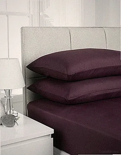 25 cm tiefe Spannbettlaken 100% Baumwolle Polyester Single Double King Sking