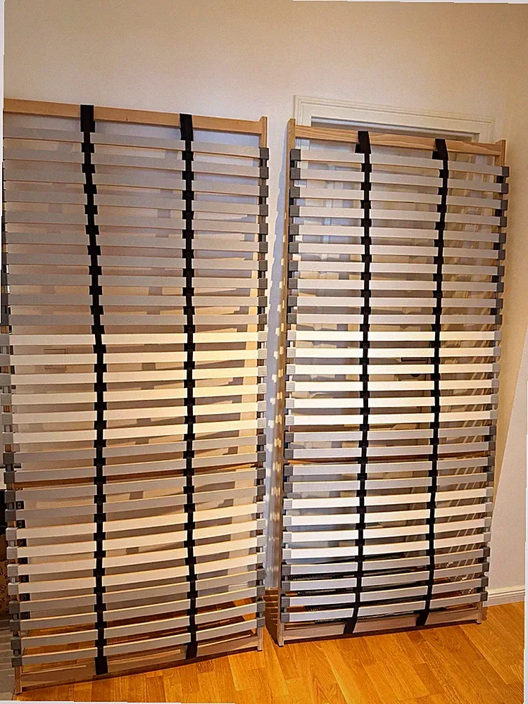 2x IKEA LÖNSET Lattenrost 90X200 Starrer | Set für 180X200 Bett | Top Zustand
