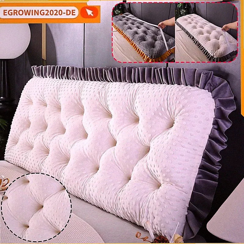 3D Bohnen Lesekissen Sofakissen Kopfstützenkissen für Bett & Sofa Rückenstütze