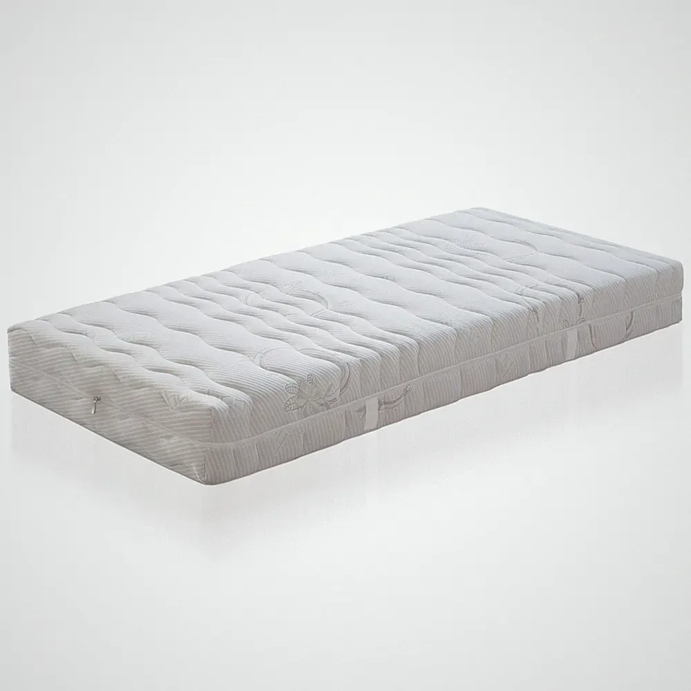 7 Zonen Taschenfederkernmatratze mit Bambus-Bezug Mittelfest 90x200 140x200cm