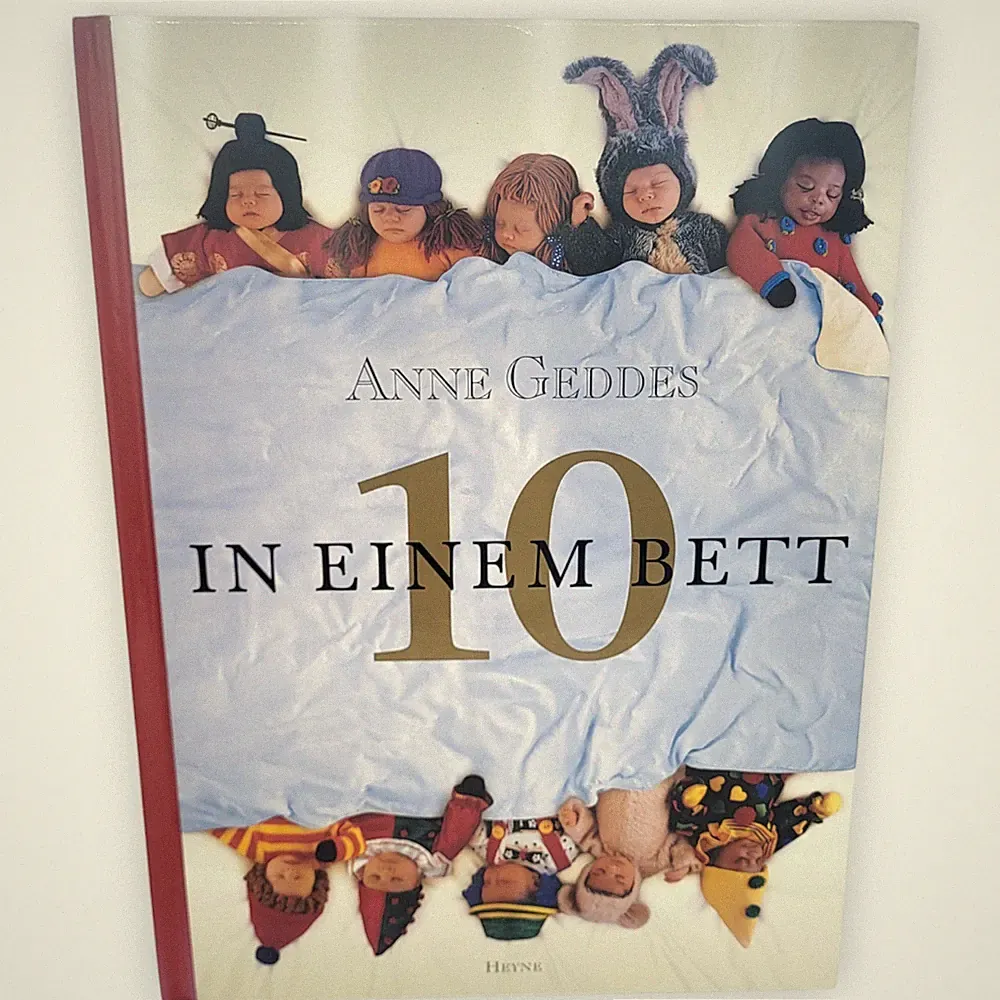 Anne Geddes 10 in einem Bett Heyne Buch Kinder Baby Fotografie 2000 Collection