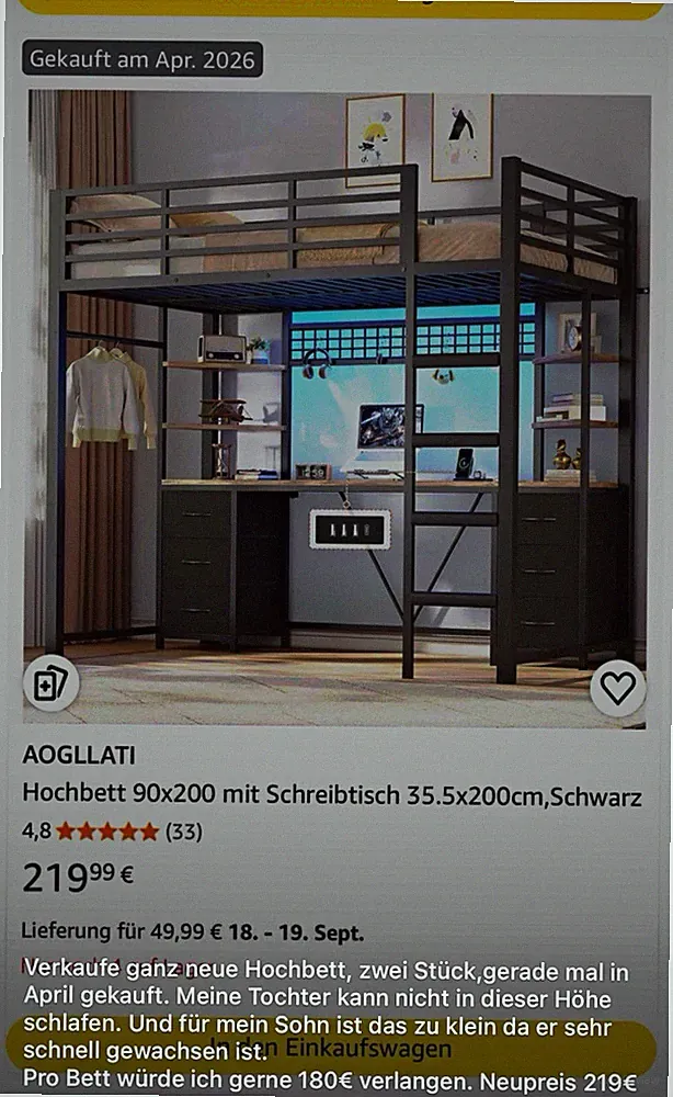aogllati bett 90x200