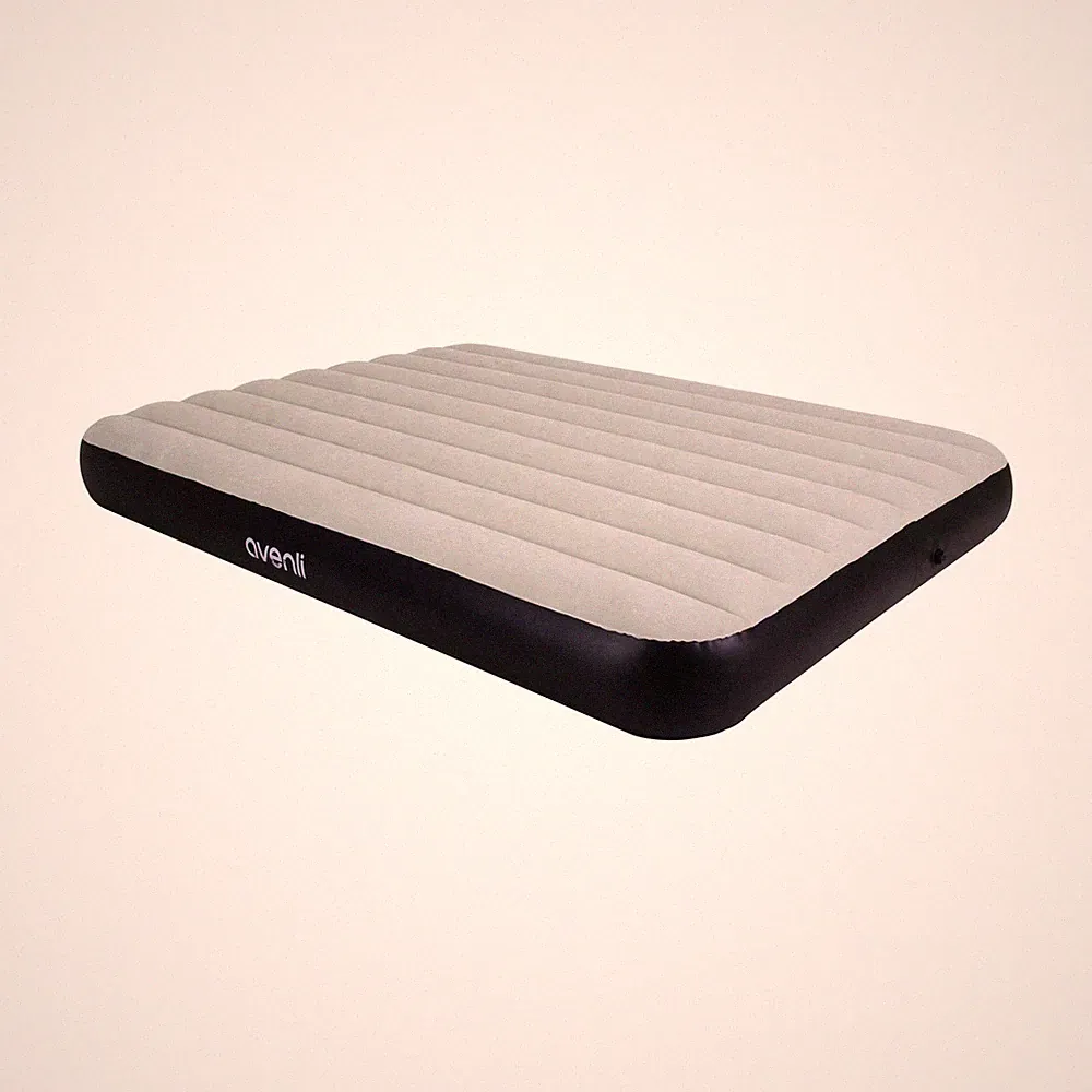 Aufblasbare Matratze King Size, bequemer Samt, Bett AVENLI 203x152x25