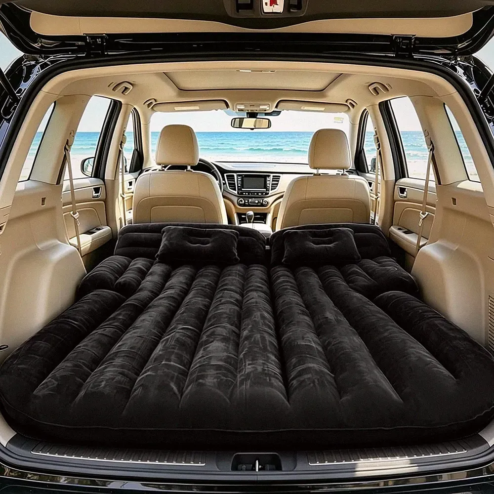 Auto Luftmatratze SUV 195×130cm mit Luftpumpe & Zubehör