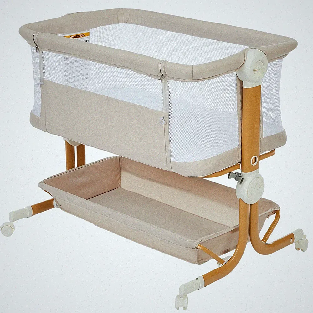 Babybett Beistellbett Zustellbett Reisebett Kinderbett 6 Fach Höhenverstellung