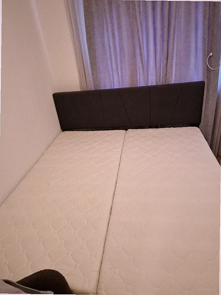 Bett 180×200 mit Matratze und Lattenrost