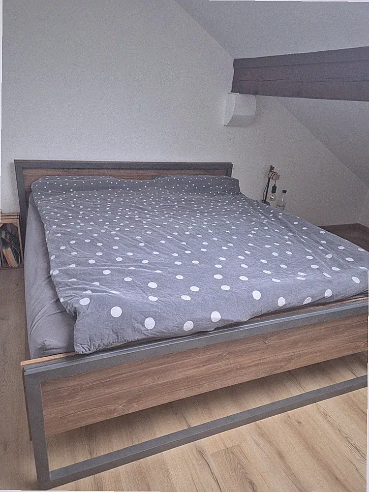 bett 180x200 mit matratze und lattenrost