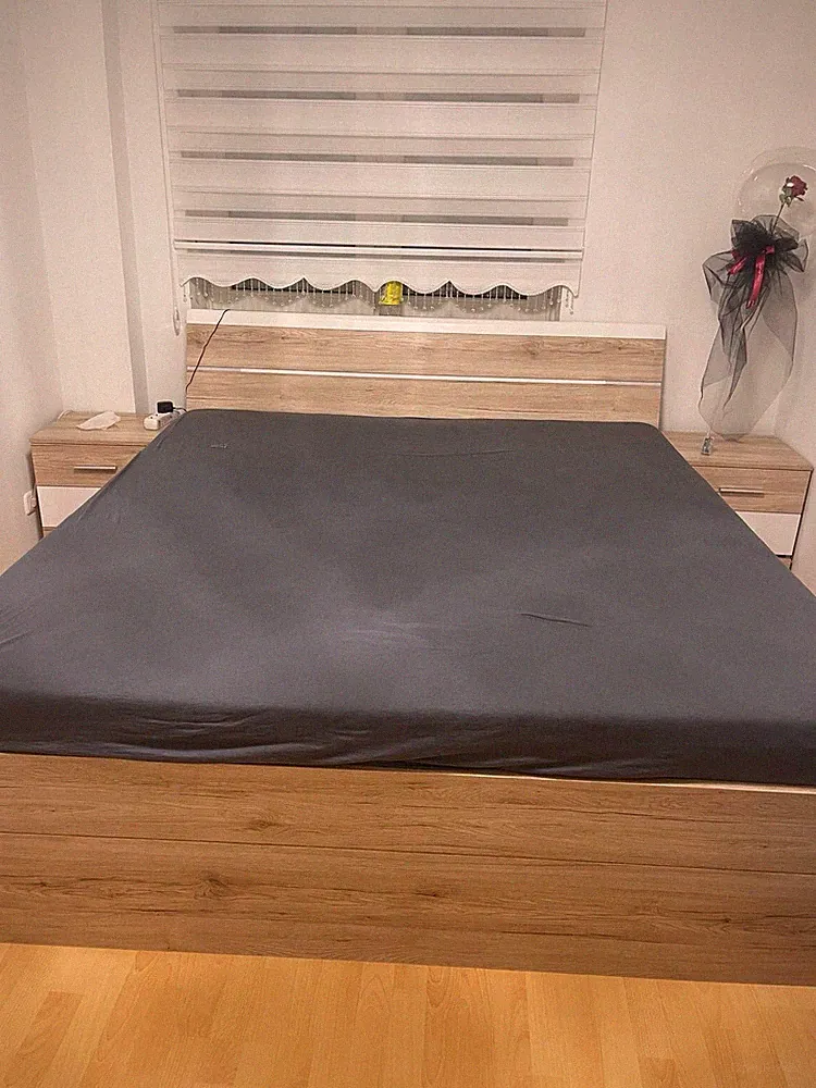 bett 180x200 mit matratze und lattenrost
