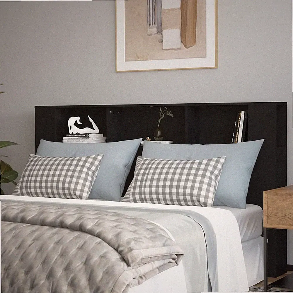 Bett Kopfteil mit Ablagen 100x18,5x104,5cm Betthaupt mehrere Auswahl vidaXL