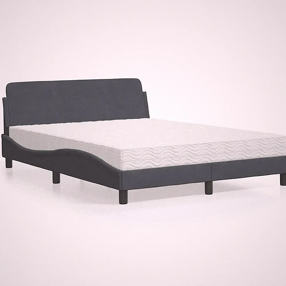 Bett Polsterbett Bettgestell Lattenrost Matratze Schlafzimmerbett Samt