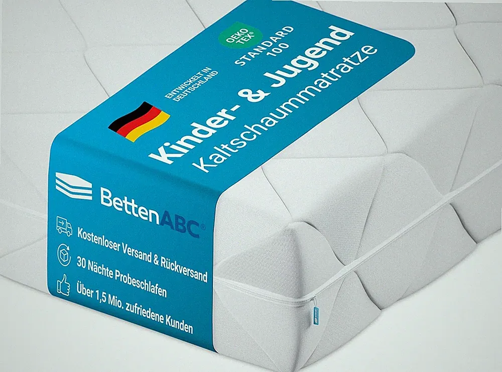 Betten-Abc - Matratze Für Kinder & Jugendliche - 90X200 Cm - Spezieller Härtegra