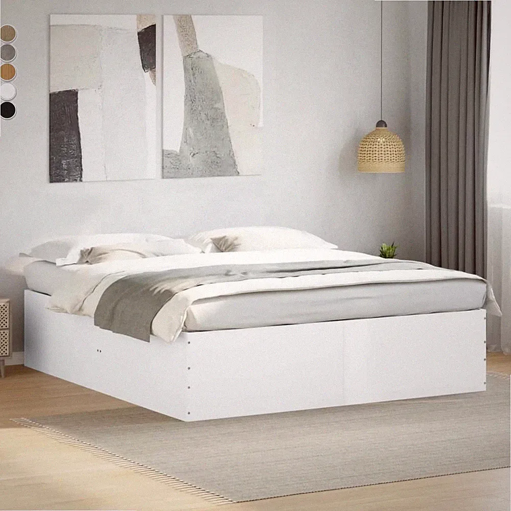Bettgestell Bettrahmen mit Lattenrost Einzelbett Doppelbett Schlafzimmer Bett