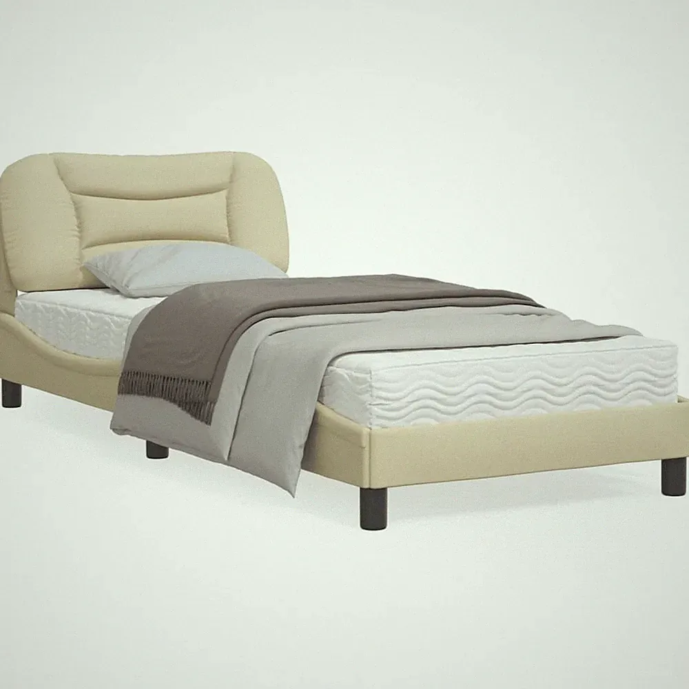 Bettgestell Doppelbett Singlebett Gästebett Bettrahmen Einzelbett Bett Stoff