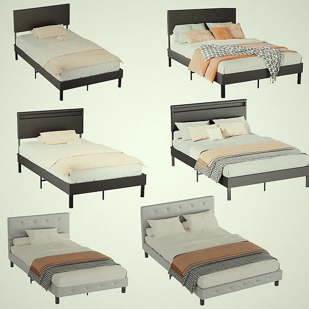 Bettgestell Massives Lattenrahmen Matratze Kinder Lattenrost 120x200CM/140x200CM