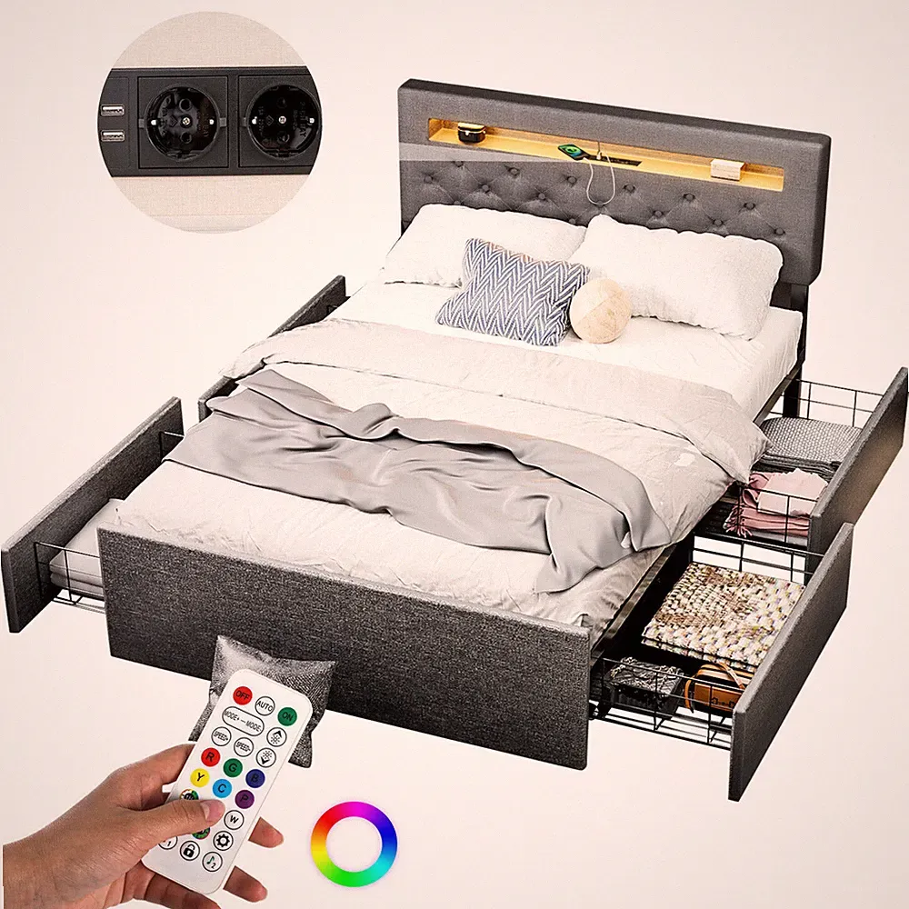 bett 140x200 mit matratze ohne kopfteil