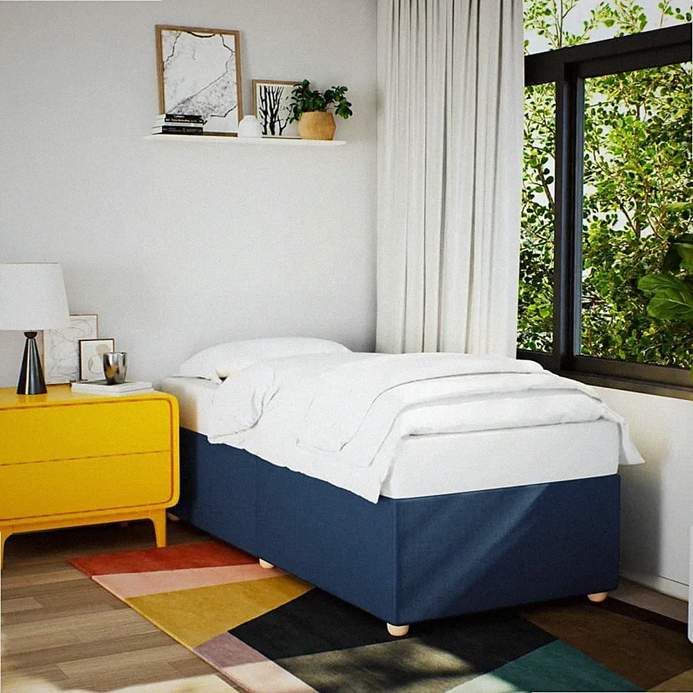 Bettgestell ohne Matratze Polsterbett Bett Lattenrost Schlafzimmer Stoff vidaXL