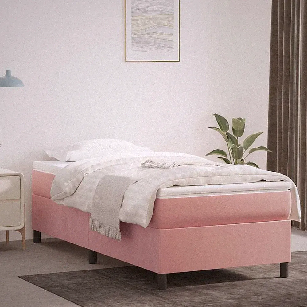 Bettgestell Polsterbett Bett Bettrahmen Lattenrost Schlafzimmerbett Samt vidaXL