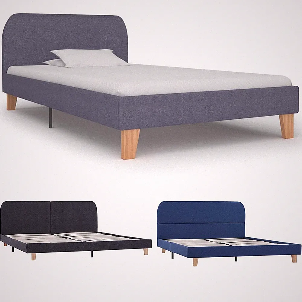 Bettgestell Polsterbett Doppelbett Einzelbett Bettrahmen mit Lattenrost Betten