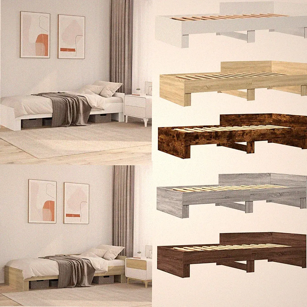 Bettgestell Singlebett Gästebett Bettrahmen Einzelbett Bette 90x200 100x200 cm