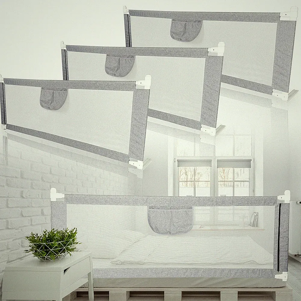 Bettgitter 150/180/200cm Kinderbettgitter Baby Rausfallschutz für Boxspring