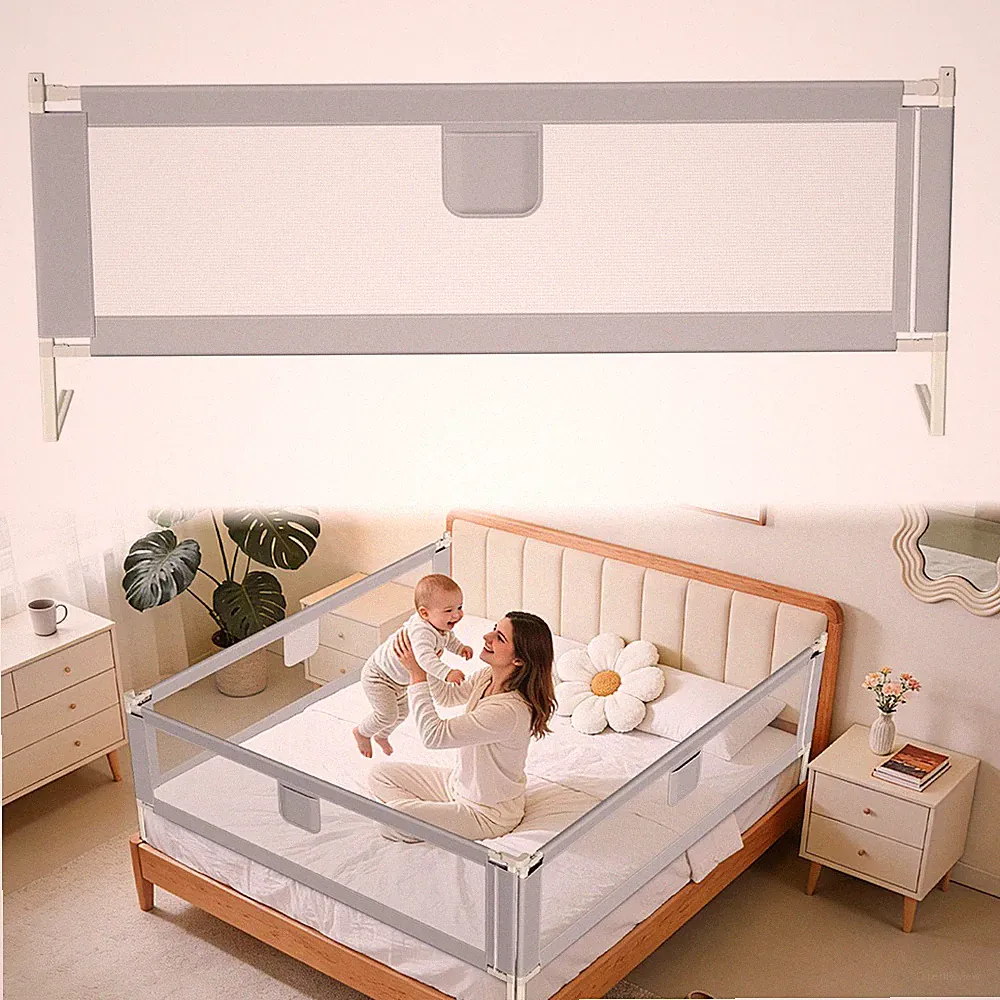 Bettgitter Baby Kinderbettgitter Bettschutzgitter Boxspring Bett Rausfallschutz