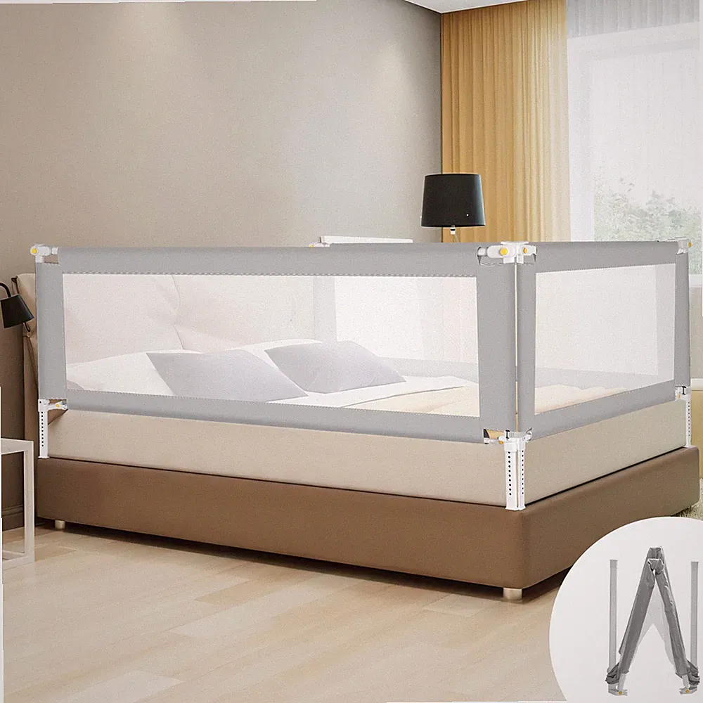 Bettgitter Bettschutzgitter Boxspring Standard Rausfallschutz 150/180/200cm