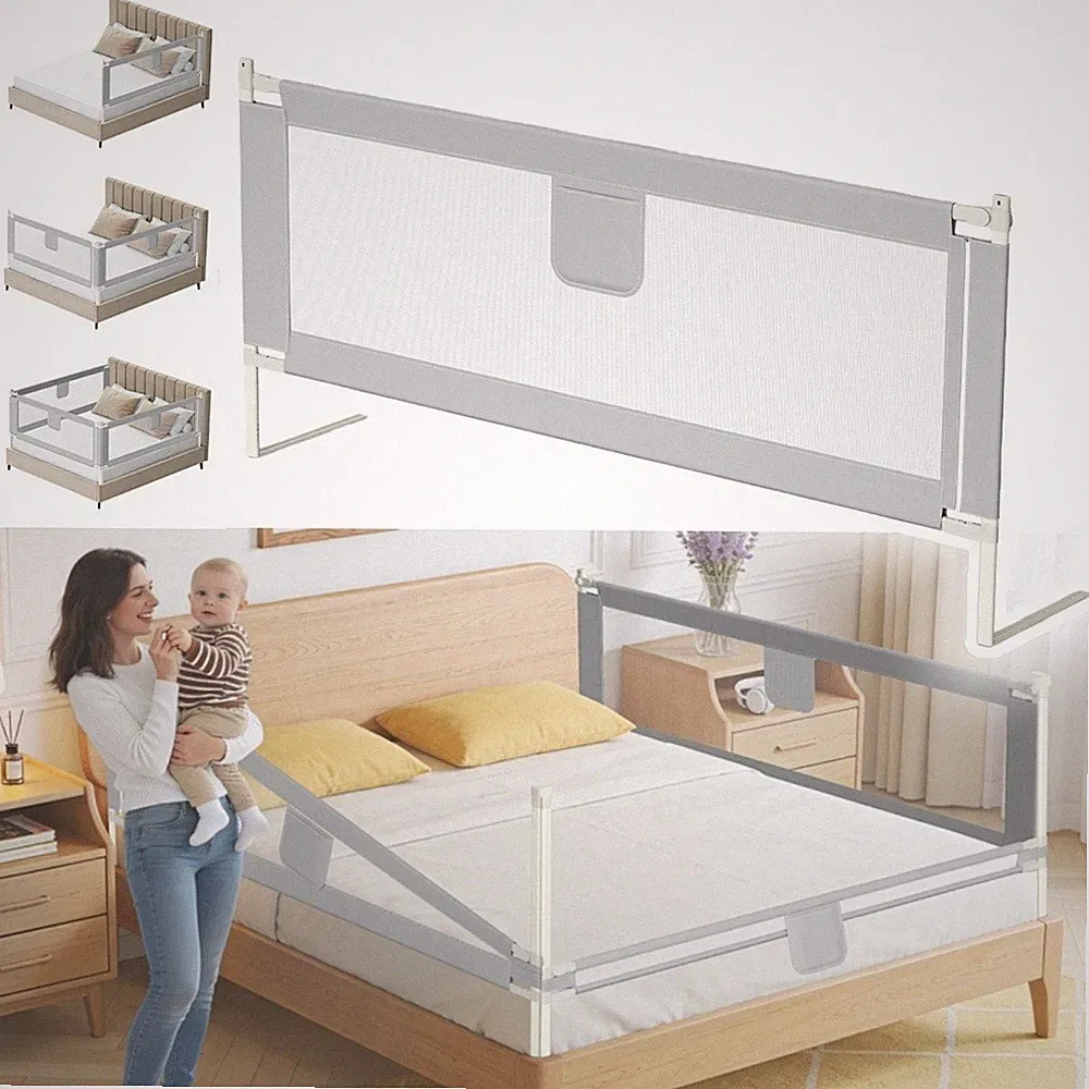 Bettgitter Kinderbettgitter Bett Baby Rausfallschutz Boxspring Bettschutzgitter