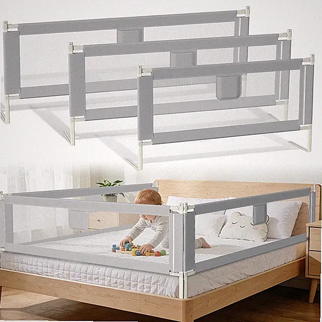 Bettgitter Kinderbettgitter Boxspring Baby Rausfallschutz Bettschutzgitter Bett
