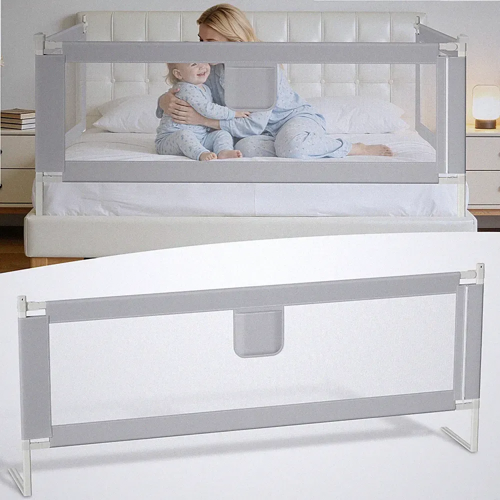 Bettgitter Safety Rausfallschutz Boxspring Bettschutzgitter Kinderbettgitter
