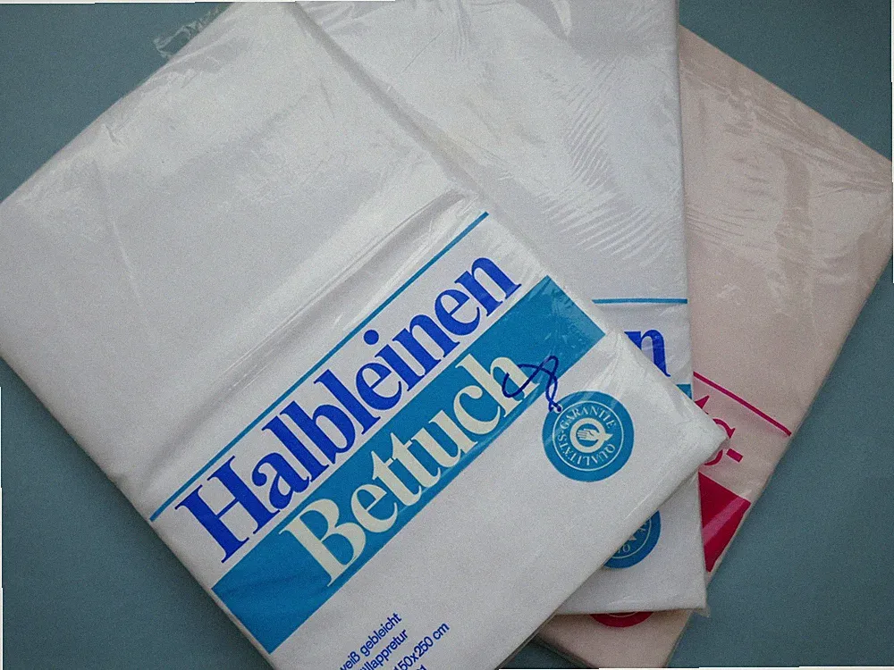 Bettwäsche, Bettlaken, Vintage