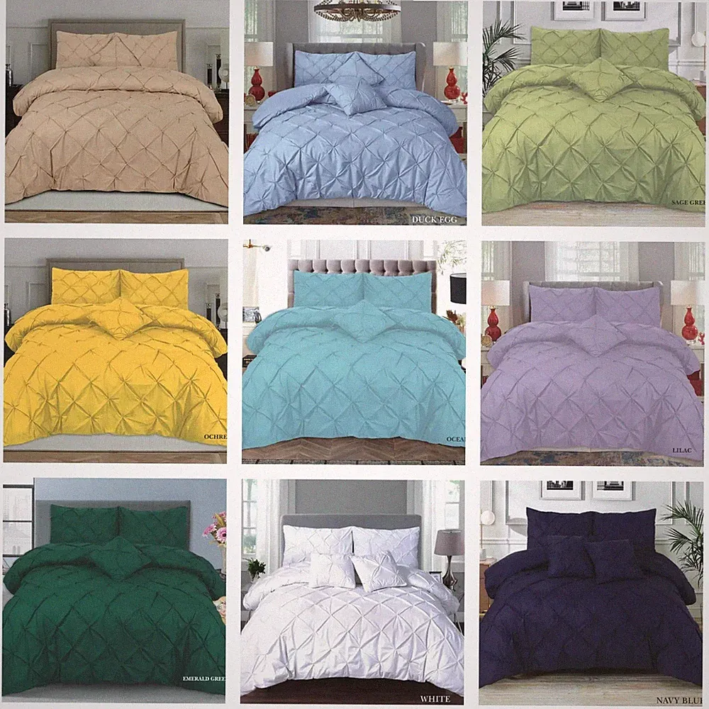 BIESEN BETTWÄSCHESET POLY BAUMWOLLE BETTBEZUG SINGLE DOUBLE SUPER KING SIZE BETTWÄSCHE