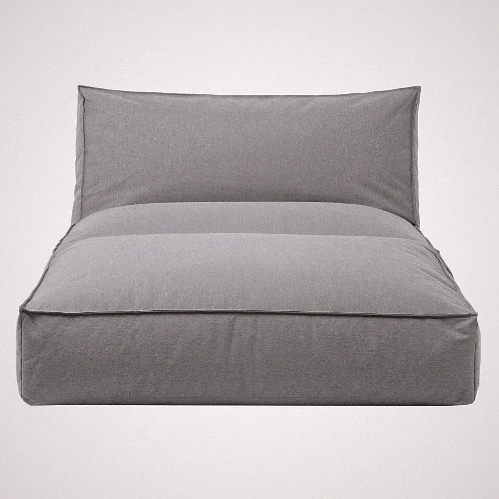 Blomus Bett STAY stone Kunstfaser Kunststoff Stahl pulverbeschichtet Mid Grey