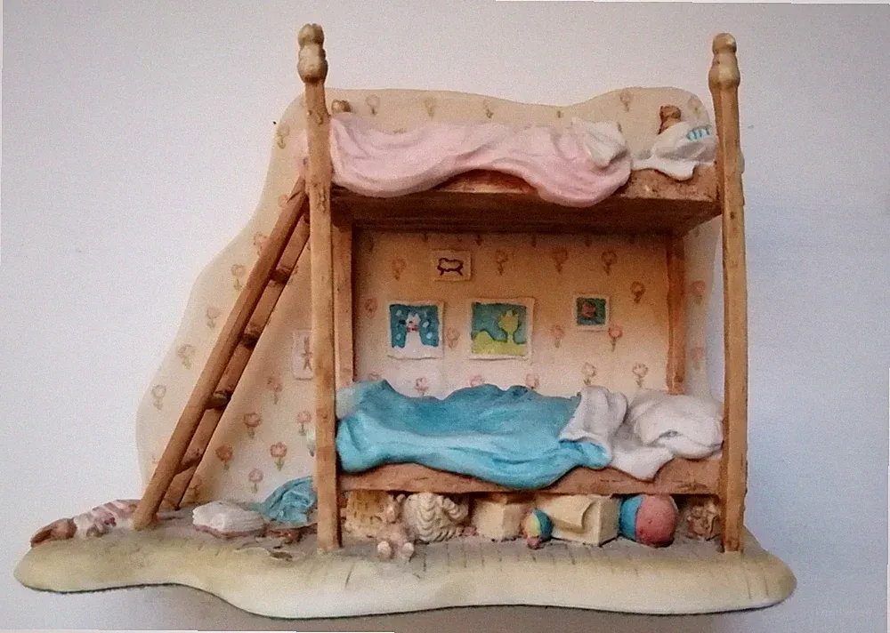 Border Fine Arts The Bunk Beds - BH35 - Originalverpackt - Brambly Hedge