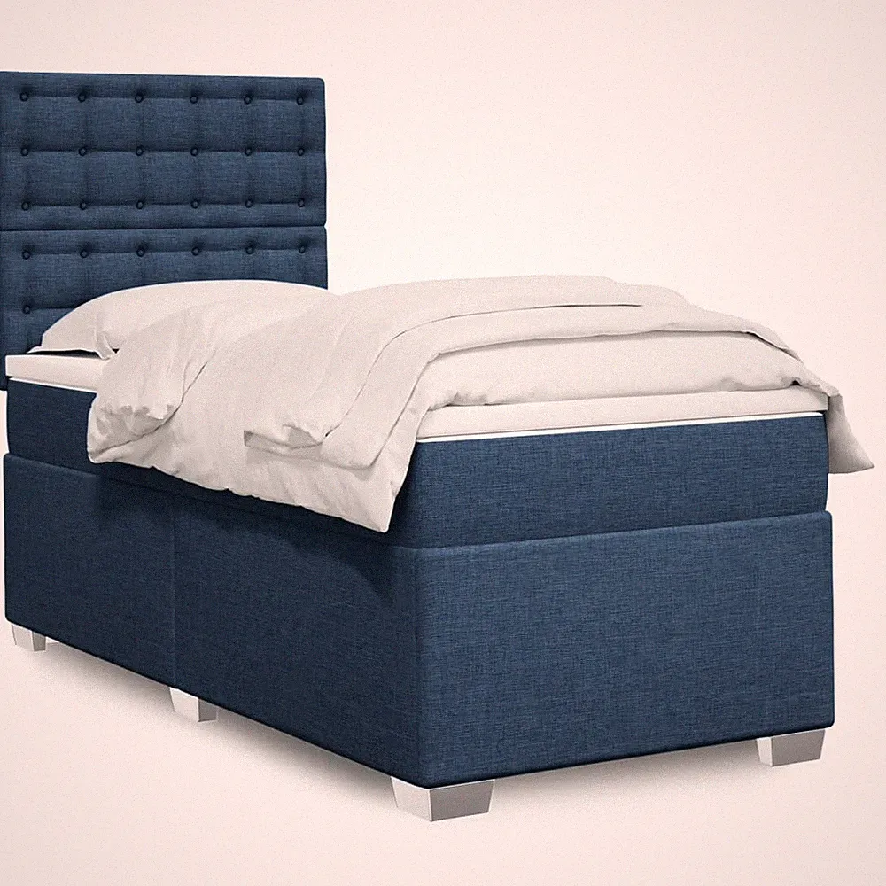 Boxspringbett Bett Polsterbett Bettgestell mit Matratze Lattenrost Stoff