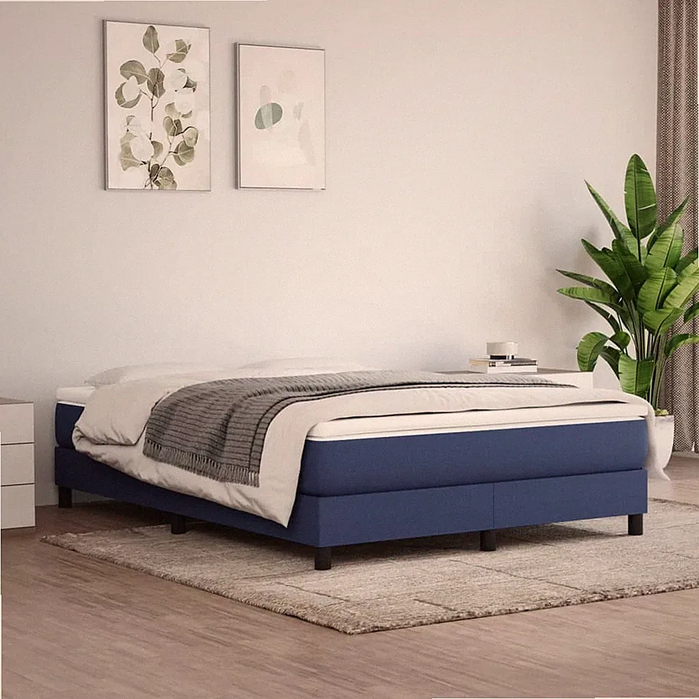 Boxspringbett Bettgestell mit Lattenrost Bett Polsterbett mit Matratze 9 Farbe
