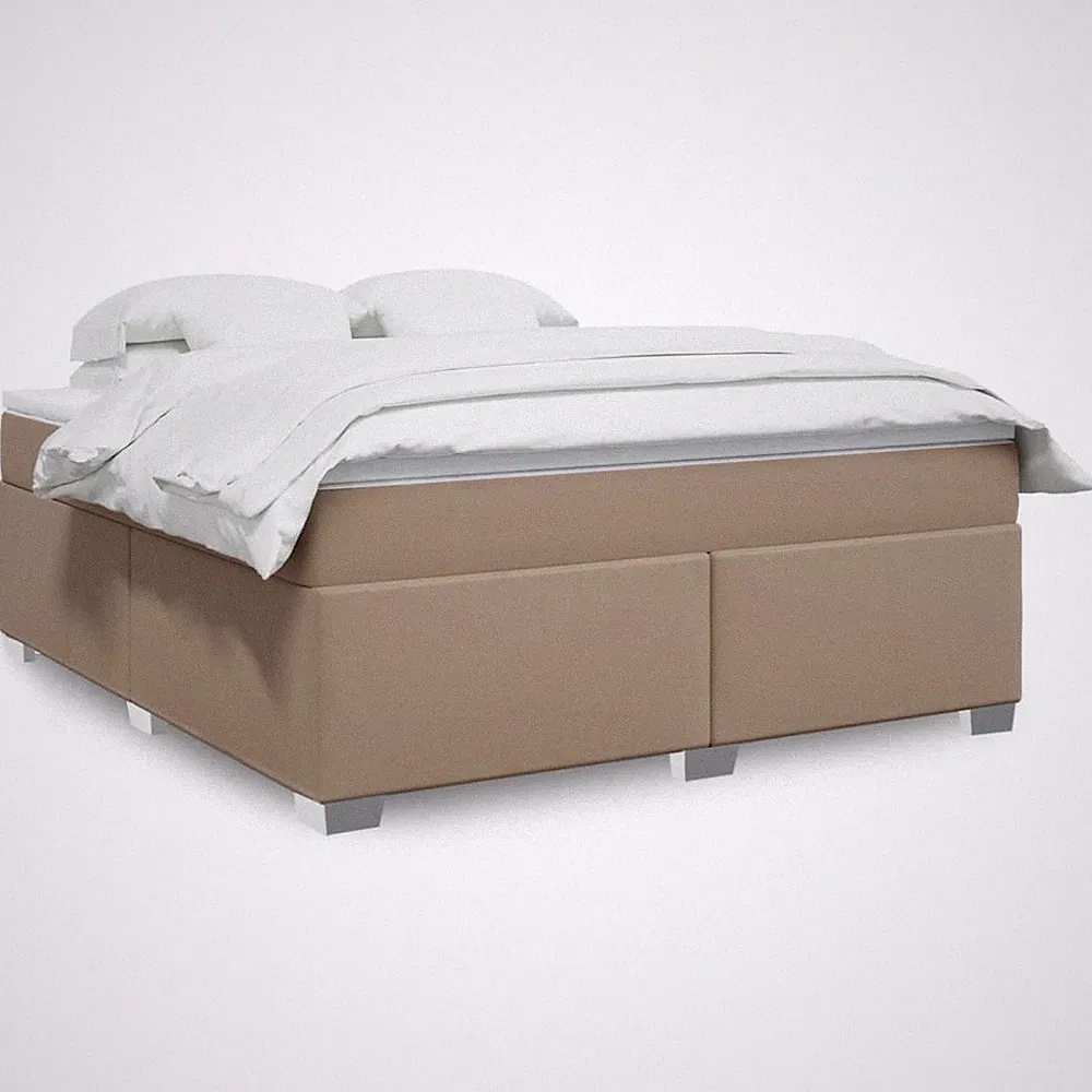 Boxspringbett mit Matratze Bett Polsterbett Bettgestell Kunstleder vidaXL