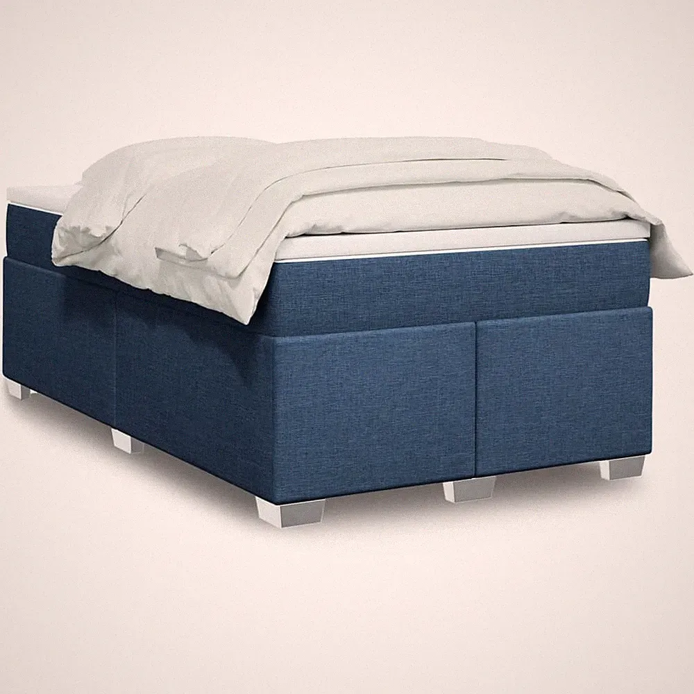 Boxspringbett mit Matratze Bett Polsterbett Schlafzimmerbett Stoff vidaXL