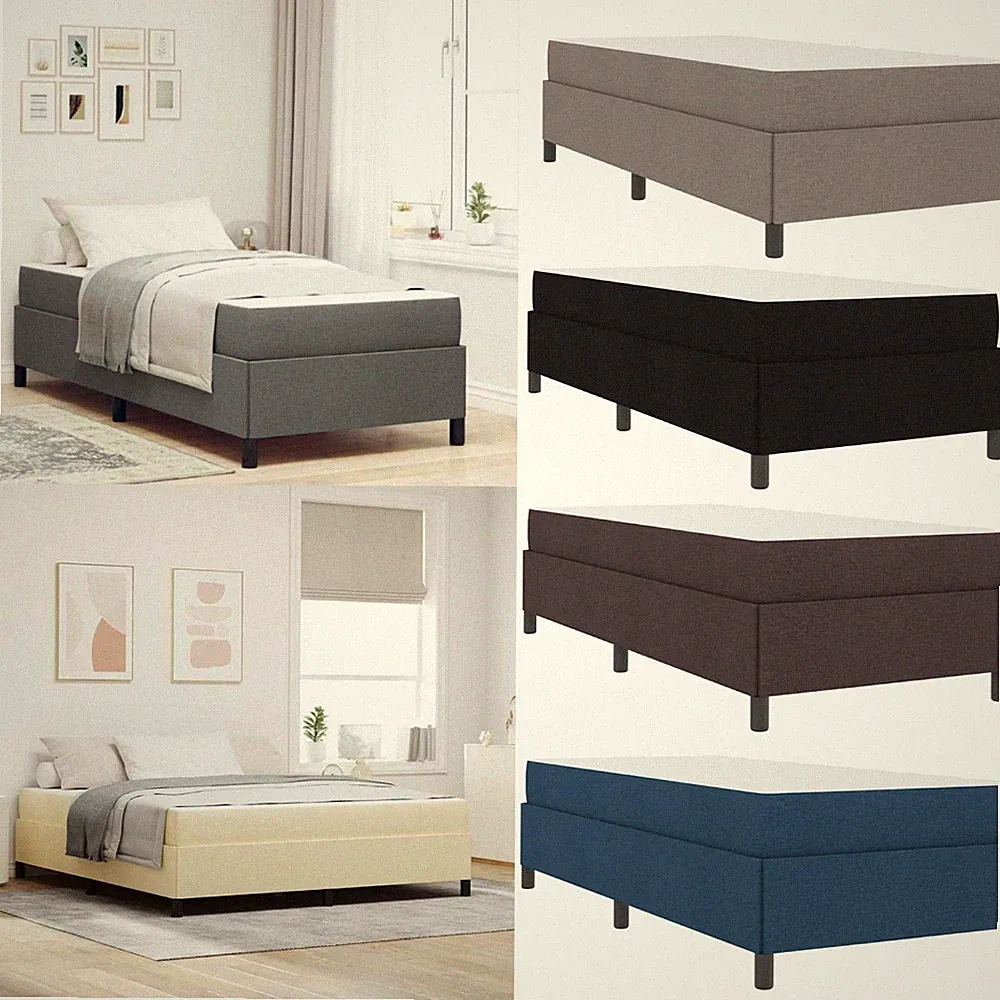 Boxspringbett mit Matratze Einzelbett Doppelbett Bettgestell Polsterbett Betten