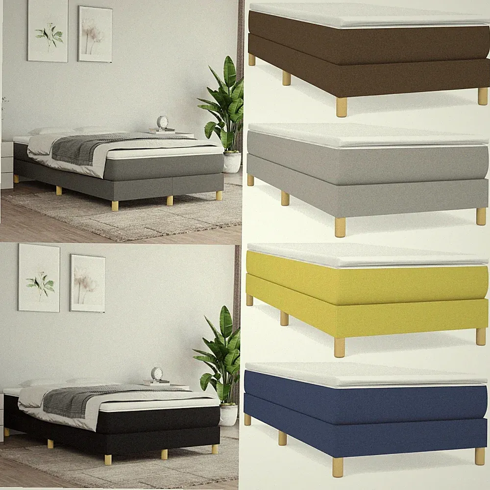 Boxspringbett mit Matratze Polsterbett 140x200 160x200 180x200 200x200 Betten
