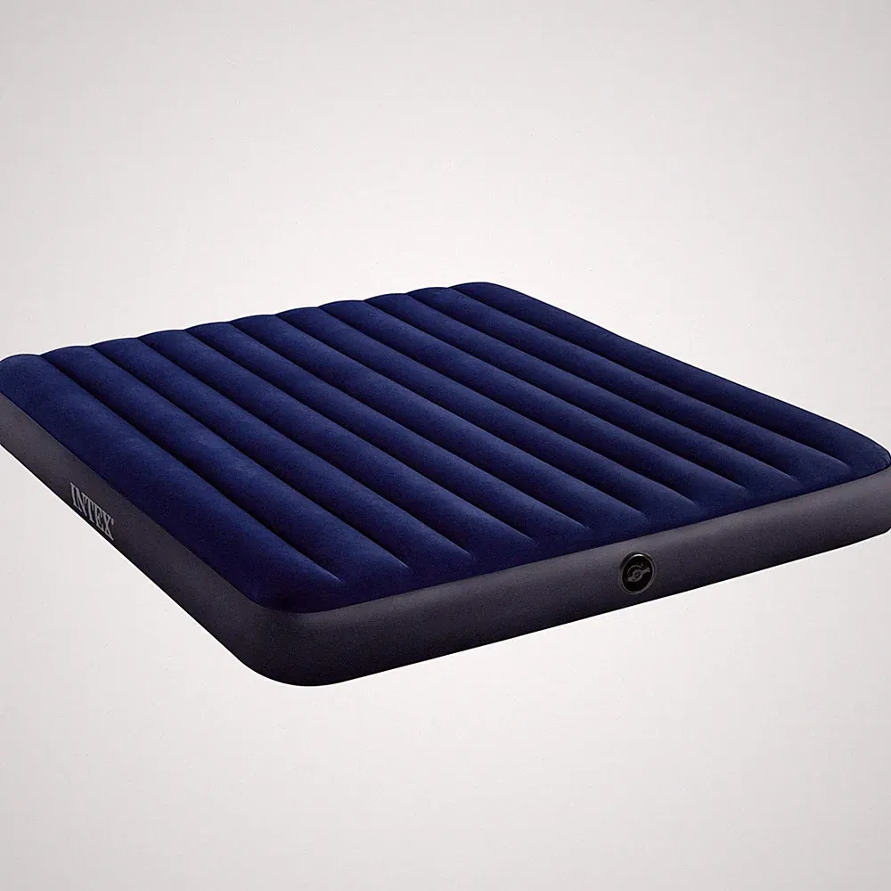 Camping Matratze Luftbett Gästebett aufblasbar King-Size 183x203x25cm 272KG
