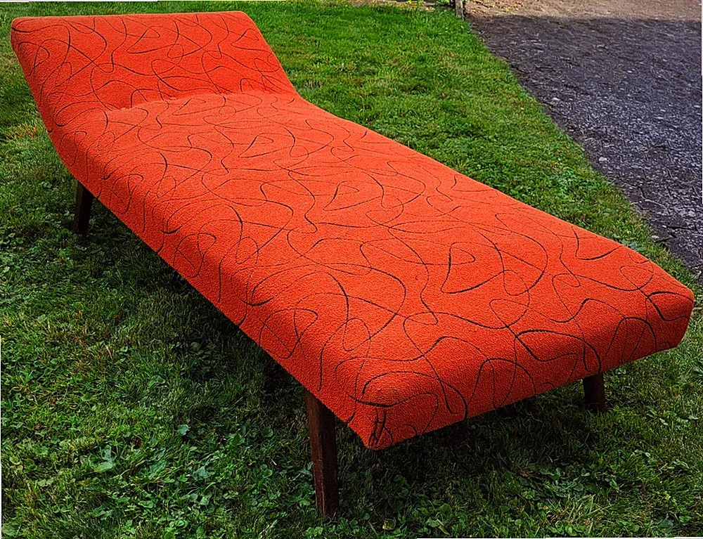 Chaiselongue Liegesofa Kanapee Diwan Tagesbett ! Vintage ! 50er Jahre !