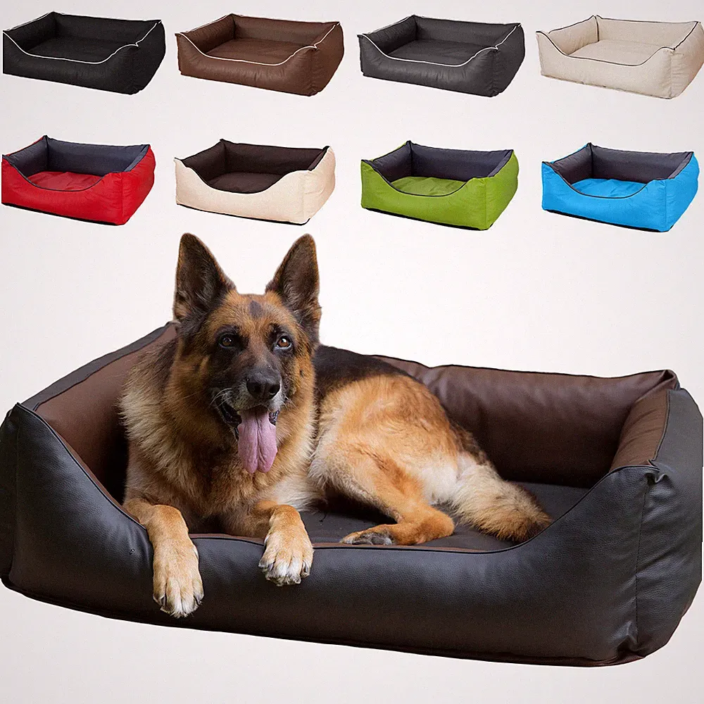 CopcoPet - Rocco Orthopädisches Visco Hundebett Hundesofa Wendebett Kunstleder