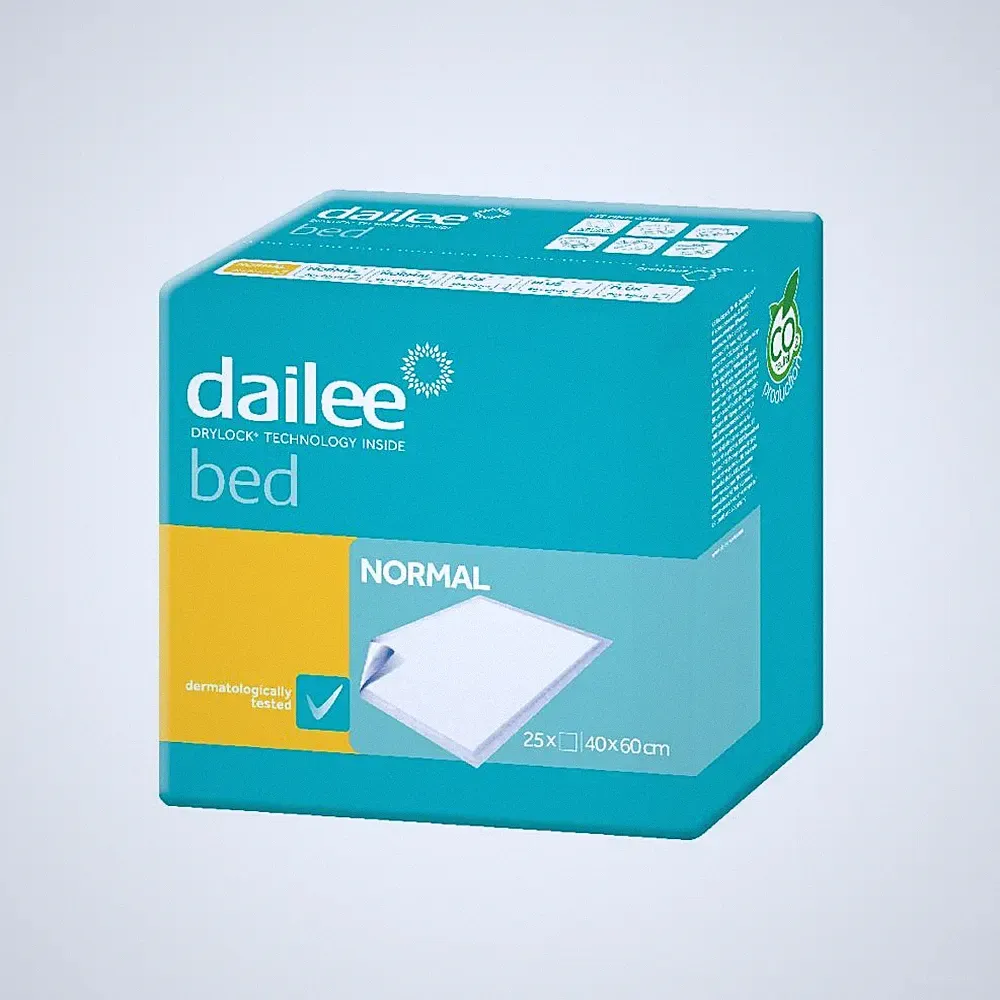 Dailee Bed Normal 40 x 60 cm Bettunterlagen (150 Stück)