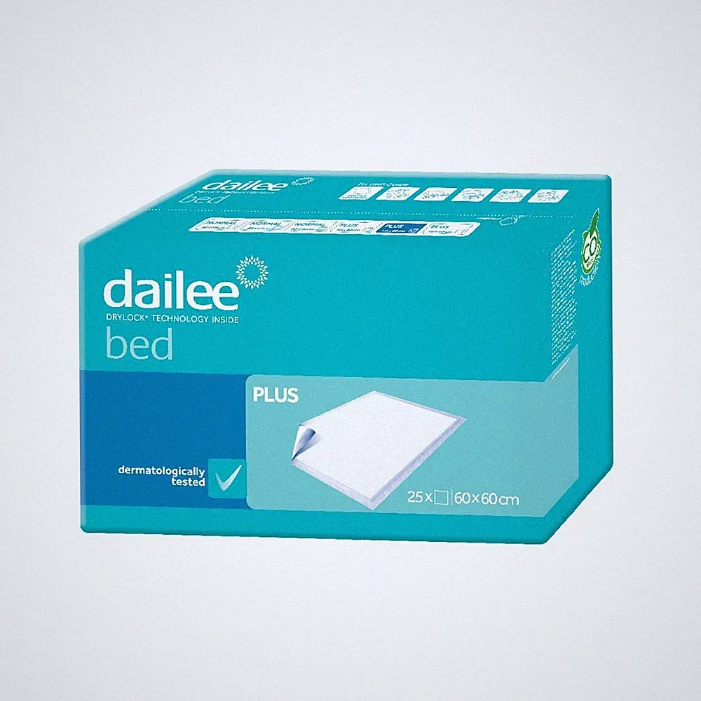 Dailee Bed Plus 60 x 60 cm Bettunterlagen (150 Stück)