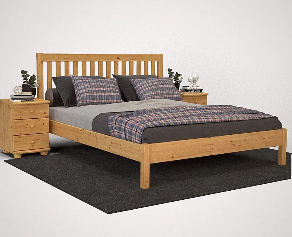David Kieferbett Massivholz | 100% Bio-Naturholz & Umweltfreundliches Design